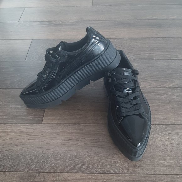 puma pointed toe creeper sneaker